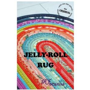 Jelly-Roll Rug Pattern by RJ Designs 30"X44"