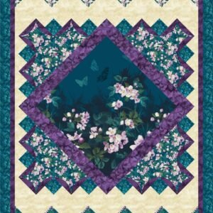 Garden Sanctuary Quilt Pattern byJan Douglas Designs 58"X72"
