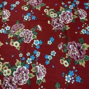 Metallic Floral No# 1 yd. remnant