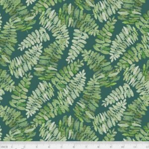 Sweet Magnolia by Deane Beesley for P&B Textiles SMAG 5369-DG Dk. Green sold by the 1/2 yd.