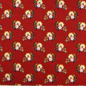 Le Chateau Jordan by Max&Louise for Andover 25734-Red sold by the 1/2 yd.