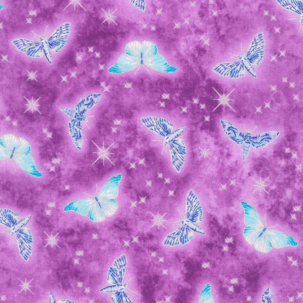 Mystic Moon by Robert Kaufman 21636-19 Orchid sold by the 1/2 yd.