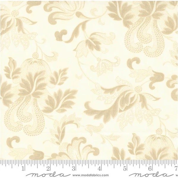 Etchings by 3 Sisters for Moda Fabrics 44335-11 Parchment one yard 6" remnant