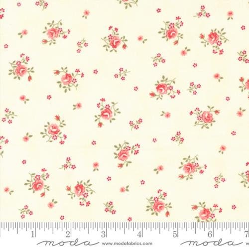 Etchings by 3 Sisters for Moda Fabrics 44336-11 Parchment sold by the 1/2 yd.