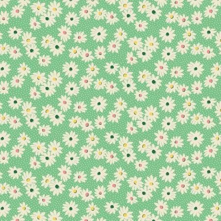 Nana Mae 6 by Henry Glass 363-66 Green one yard remnant