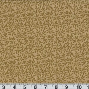 Storytellers by Nancy Gere for Windham Fabrics 40810-3 tan one yard remnant