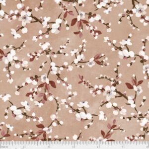 Le Jardin Blooming Branches  by P&B Textiles 05442-NE sold by the 1/2 yd.