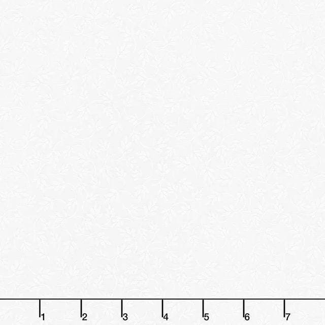 Ramblings by P&B Textiles RA11 00772-White sold by the 1/2 yd.