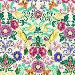 Midnight Nectar by Robert Kaufman 21185-14 Natural sold by the 1/2 yd.