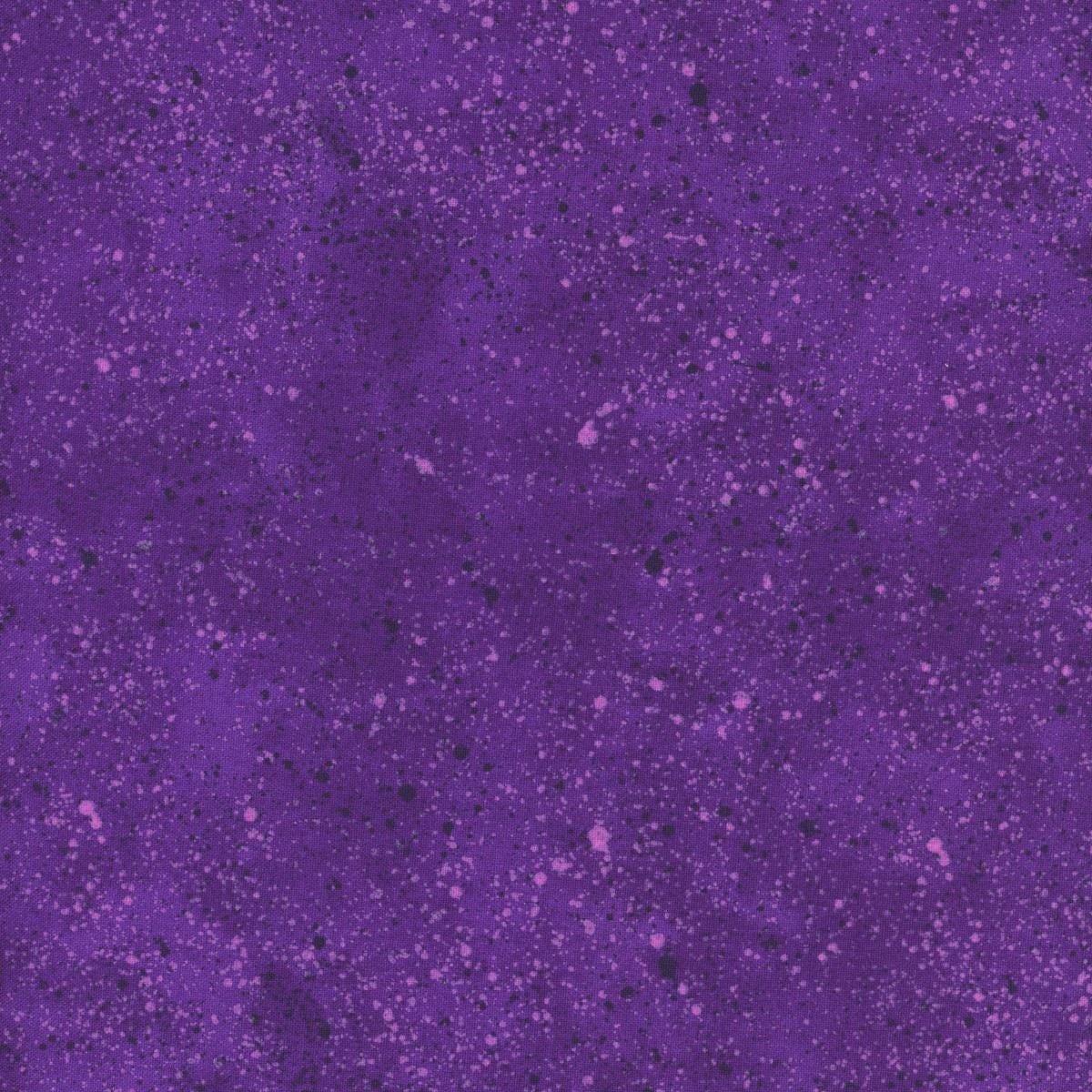 Essentials Splatter by Tara Reed for Wilmington Prints 31588-664 Purple Sold by the 1/2 Yd.
