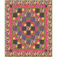 Garden Days Quilt Kit by Stephanie Sheridan for Windham Fabrics 62"X74"