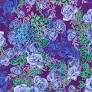 Mystic Moon by Robert Kaufman SKRM21635-460 Midnight Purple sold by the 1/2 yd.