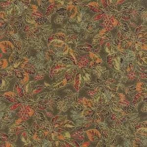 Autumn Elegance by Sentimental Studios for Moda 33111-14M Cocoa sold by the 1/2 yd.