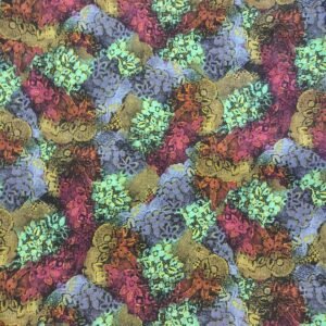 Misty Light by Yuko Hasegawa for RJR Fabrics 1234-001 Multi sold by the 1/2 yd.