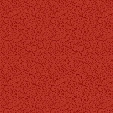 Victory Garden by Wing And A Prayer for Timeless Treasures JT-CD2114-Cranberry 16.5" remnant