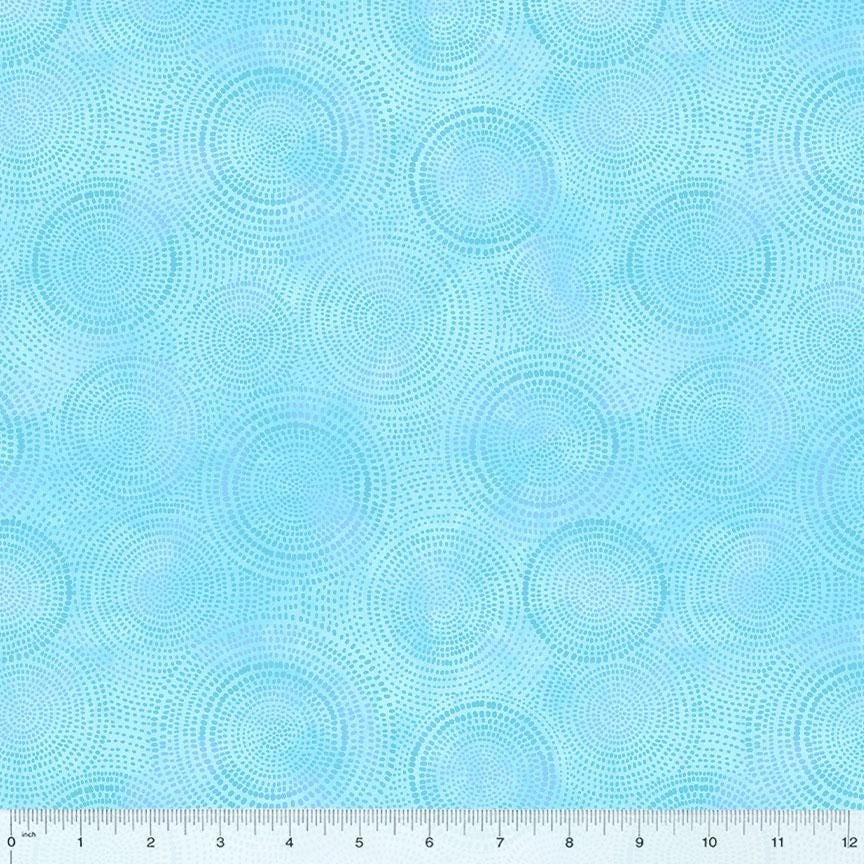 Radiance by Whistler Studios for Windham Fabrics 53727-24 Sky sold by the 1/2 yd.