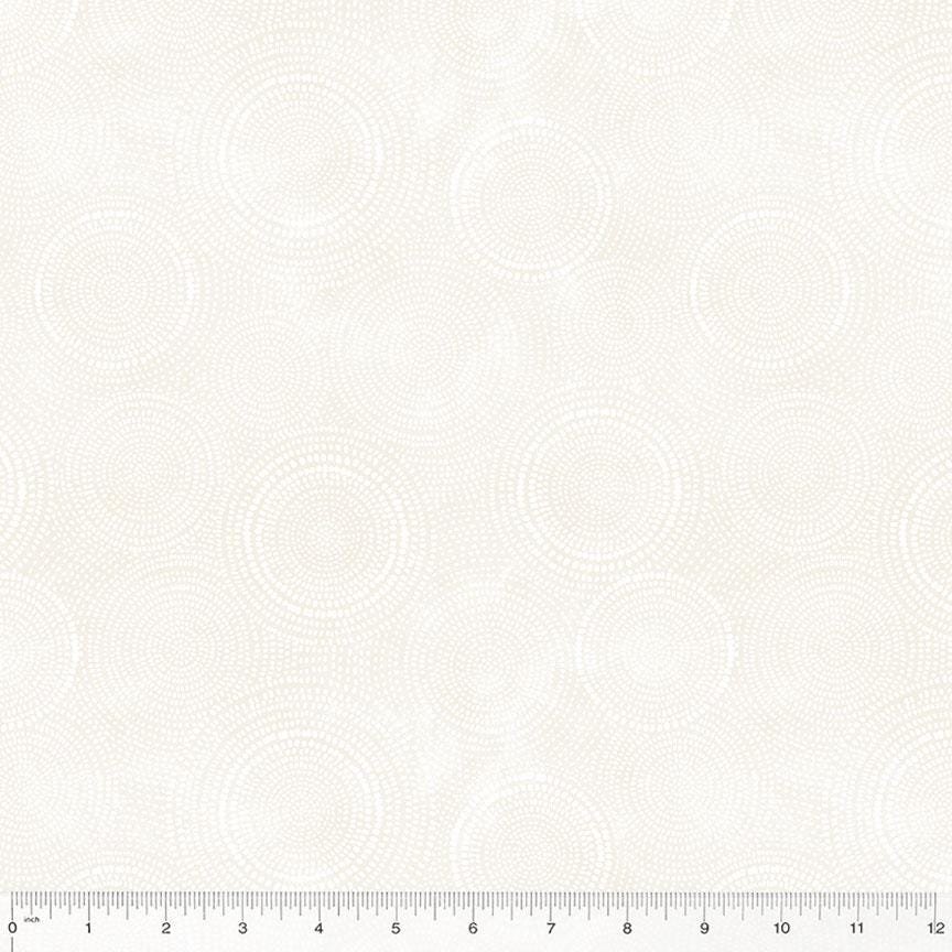 Radiance by Whistler Studios for Windham Fabrics 53727-50 Ivory sold by the 1/2 yd.