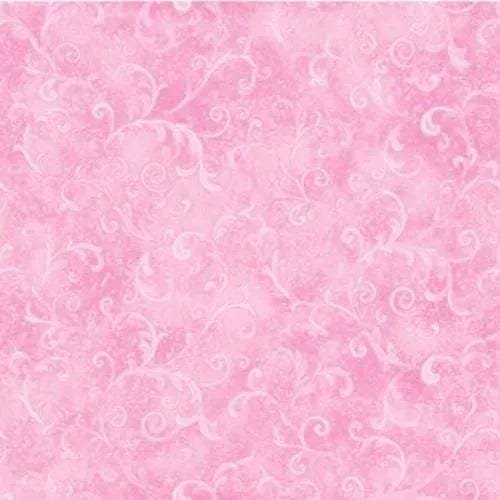 Essentials Filigree by Cynthia Coulter for Wilmington 42324-331 Pink sold by the 1/2 yd.