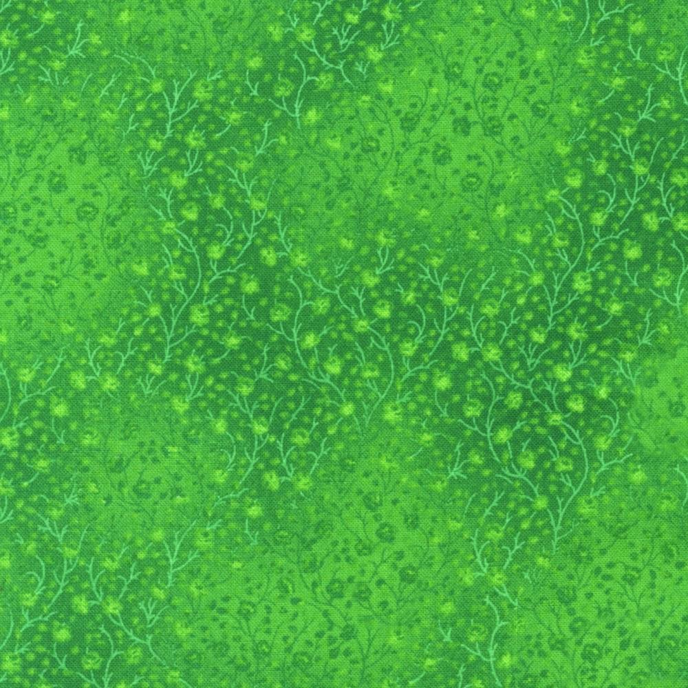 Fusions 4 by Robert Kaufman 4070-40 Kelly Green sold by the 1/2 yd.