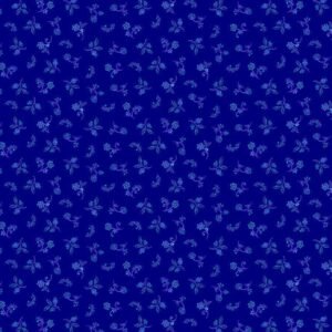 Indigo Garden by Timeless Treasures CD3416 Royal Blue sold by the 1/2 yd.