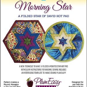 Morning Star Hot Pad Pattern by Plum Easy Patterns