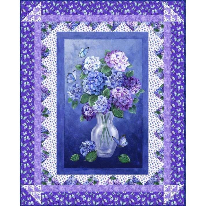 Pretty Points Quilt Pattern by Pat Syta & Mimi Hollenbaugh for Northcott Fabrics PTN3248 48"X60"