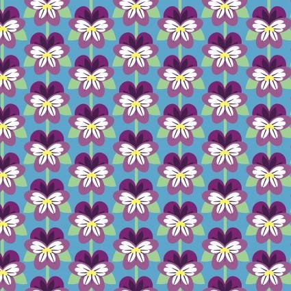 Deco State Wisconsin Wood Violet by In The Beginning 49DSF-1 35.5" remnant