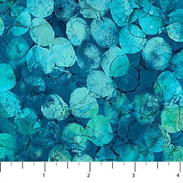 Concerto by Deborah Edwards and Melanie Samra for Northcott 27834-48 Dk. Blue sold by the 1/2 yd.