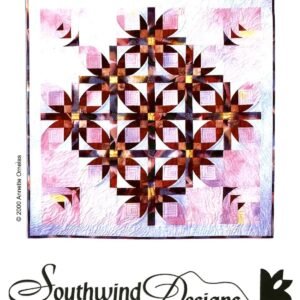Mexican Stars Quilt Pattern by Annette Ornelas 34-1/2"X34-1/2"