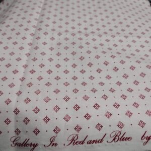 Gallery In Red by Faye Burgos for Marcus Fabrics 0274-0111 Sold by the 1/2 yd