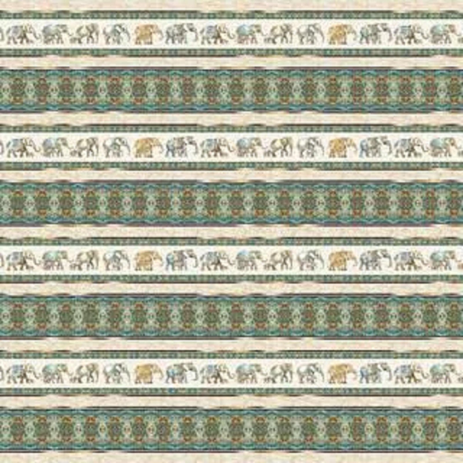 Kindred Spirits Border Stripe by Morris Creative Group for Q.T. Fabrics 30672X sold by the 1/2 yd.