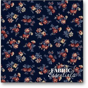 Victory Garden by Wing And A Prayer for Timeless Treasures JT-CD2110-Navy sold by the 1/2 yd.