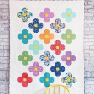 Bloom Quilt Pattern by Cluck Cluck Sew 53"X68"