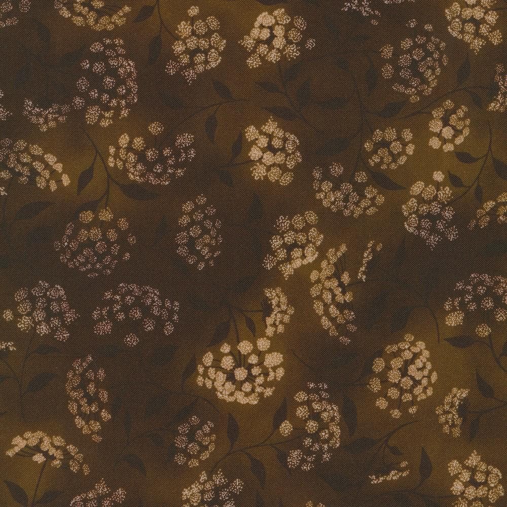 Fusions 108" wide by Robert Kaufman 21319-436 Coffee sold by the 1/2 yd.