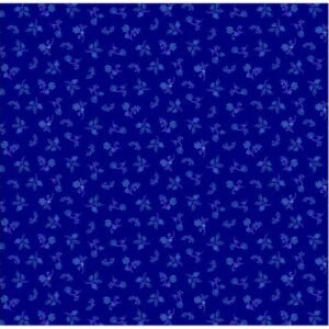 Indigo Garden by Timeless Treasures CD3416 Royal Blue sold by the 1/2 yd.