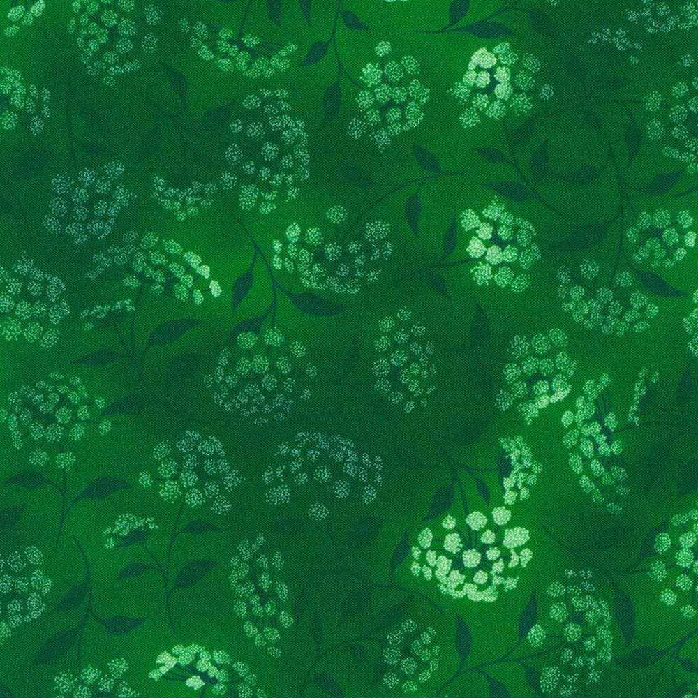 Fusions 108" wide by Robert Kaufman 21319-40 Emerald sold by the 1/2 yd.