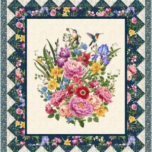 Garden Symphony Panel by Henry Glass Fabrics 34268 36"X44"