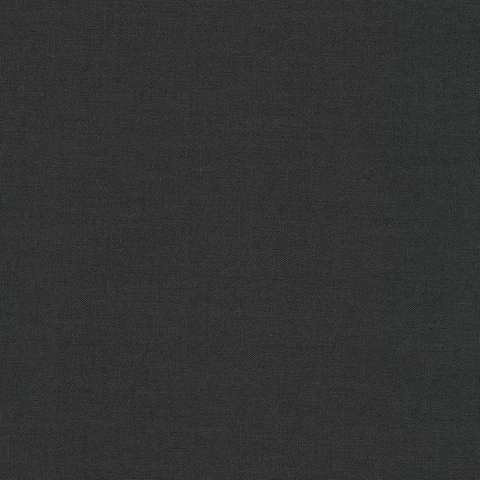 Kona Cotton by Robert Kaufman K221-1071 Charcoal sold by the 1/2 yd.