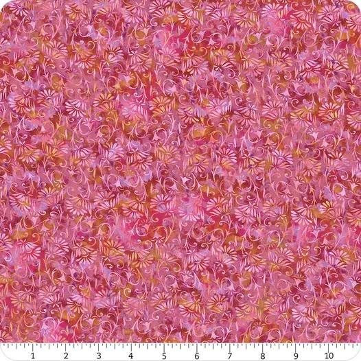 Prism II by Jason Yenter for In The Beginning 23JYQ-1 Blush Blooms  sold by the 1/2 yd.