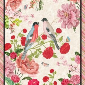 Romance Panel by Catriona Crehan for Blank Quilting 3774P-42 24"X44"