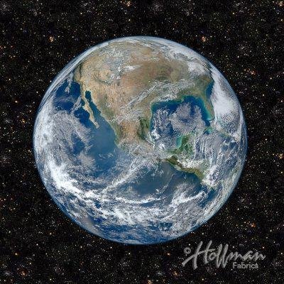 Out Of This World Panel byHoffman Fabrics Q4407-58 43"X43"