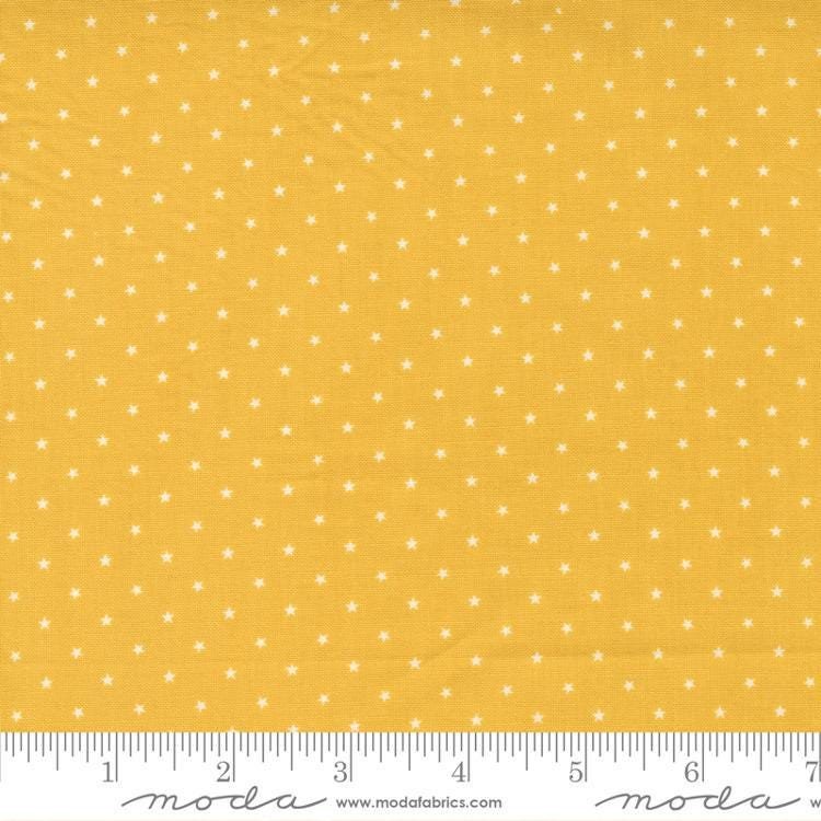 Zinnia Twinkle By Moda Fabrics 24106-66 Saffron 1/2 yd. remnant