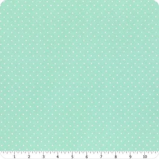 Zinnia Twinkle By Moda Fabrics 24106-49 Sky 1/2 yd remnant