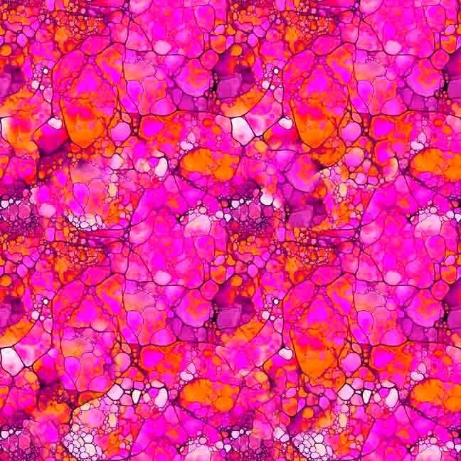 Night Flight by Quilting Treasures 30756-Pink sold by the 1/2 yd.