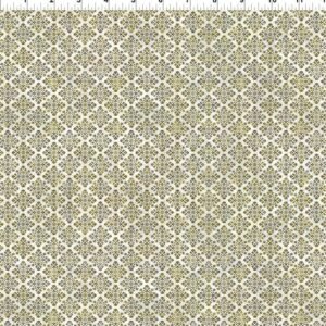 Carpet Bag Romance by Jason Yenter for In The Beginning Fabrics 8CBR-2 Green Medallions sold by the 1/2 yd.