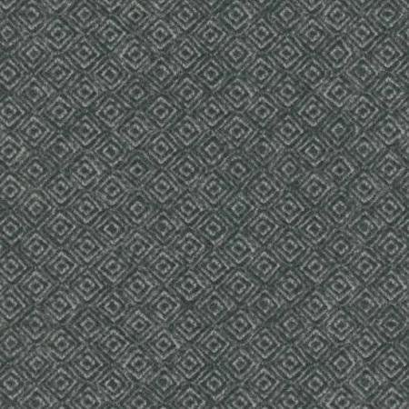 Woolies Heritage Flannel by Bonnie Sullivan for Maywood Studios MASF9422-J Gray 2 yd. remnant
