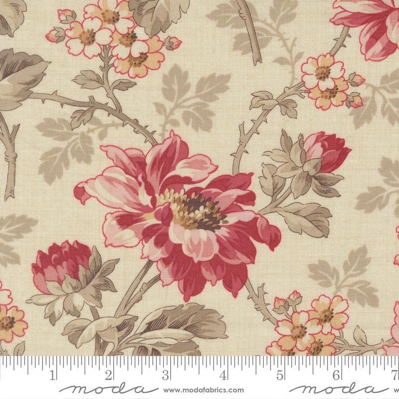 Joie De Vivre by French General for Moda Fabric 13980-11 sold by the 1/2 yd.