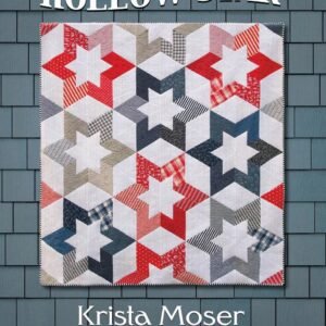 Hollow Star quilt pattern by Krista Moser size 81"X84"