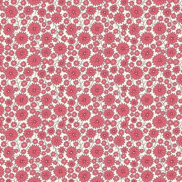 Aunt Grace Sundance by Judie Rothermel for Marcus Fabrics R35-1525-d Pink sold by the 1/2 yd.