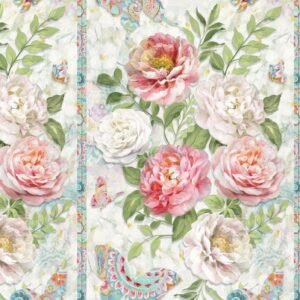 Wild Blush Panel by Danhui Nai for Wilmington Prints 89216-134 24"X44"